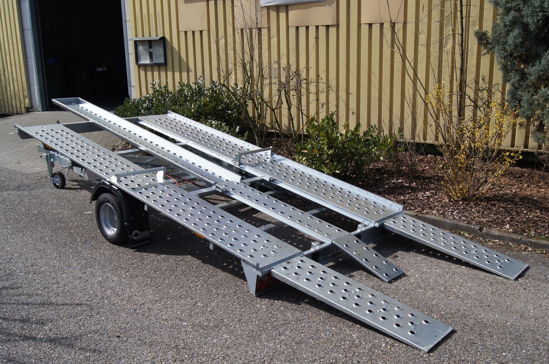 Anklicken für höhere Auflösung Triketransportanhänger von Edeltrikes