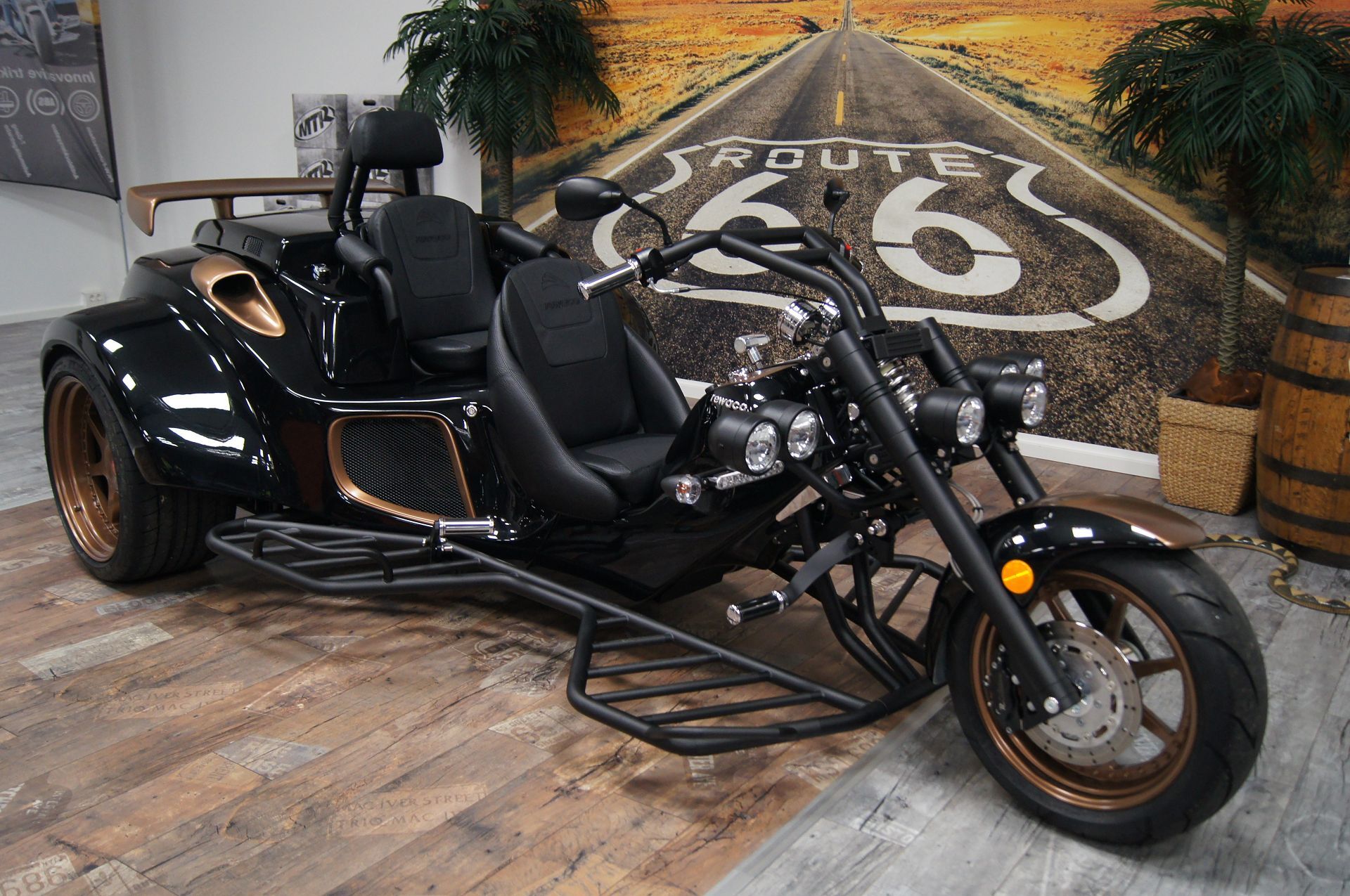 Anklicken für höhere Auflösung Rewaco RF1-GT 140PS Schwarz Blackline_38352